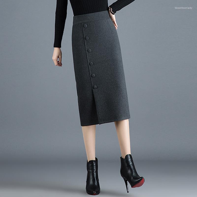 

Skirts Black Pencil Women 2022 Spring And Autumn Casual A-Line Female Fashion