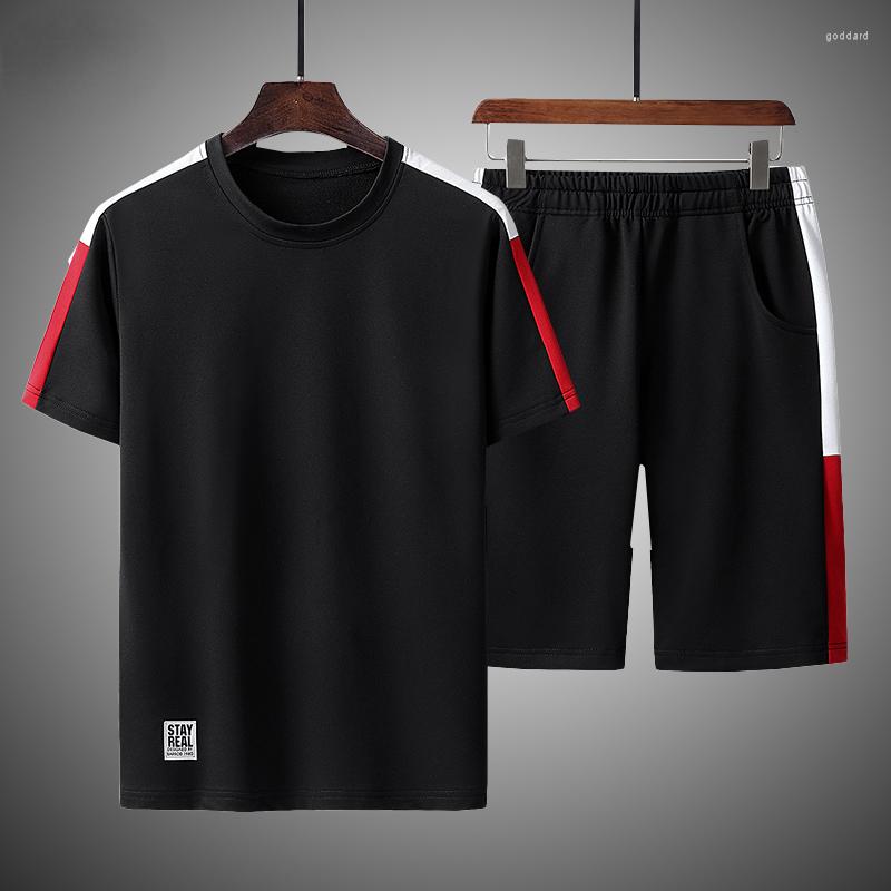 

Men's Tracksuits 2022 Pcs Set Men's Tracksuit Gym Fitness Casual Sports Suit Male Patchwork Jogging Sport Wear Fashion Workout Men Spo, Hdk231white