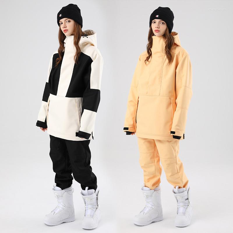 

Skiing Jackets Winter Women Ski Suits Sport Jacket Pants Female Snowsuit Woman Alpine Tracksuit Waterproof Clothes Mountain Sets, Picture shown