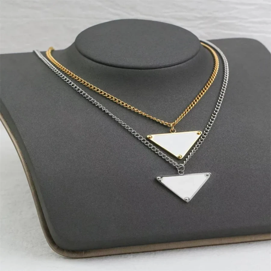 

Heart Necklace custom Designer Luxurious Jewelry Stainless Steel 18K Gold Pendant Iced Out Chain mens chain Fashion Engagement Jewelry-Gift Christmas