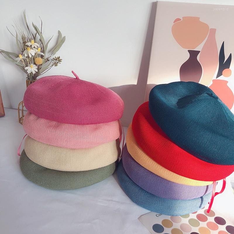 

Berets Women Handmade Breathable Beret Hat Female Autumn Wool Felt Painter Cap Warm Thick Pea Sboy Outdoor Walking, 12