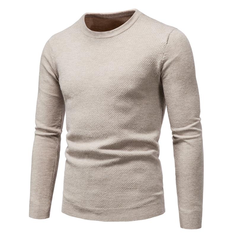 

Men's Sweaters 2022 Spring Men Pullover Sweater Mens Warm Knitwear Jersey Pull Homme Male Thin Soild Color Christmas S-3XL, White