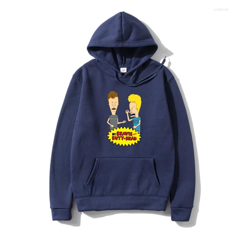 

Men's Hoodies Beavis And Butt-head Outerwear Funny Butthead Hoody Adul Autumns Warm Cotton Plus Autumn Hoodys, Orange