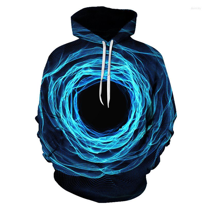 

Men's Hoodies Color Geometric Vortex 3D Printed 2022 Spring Men Women High Street Sweatshirts Fashion Chic Streetwear Pullover Top, 10