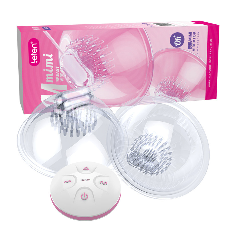

Vibrating Nipple Sucker Clitorals Stimulator with 10 Vibration Modes Suction Vibrator Breast Massager Sex Toys for Women Pleasure Remote Control