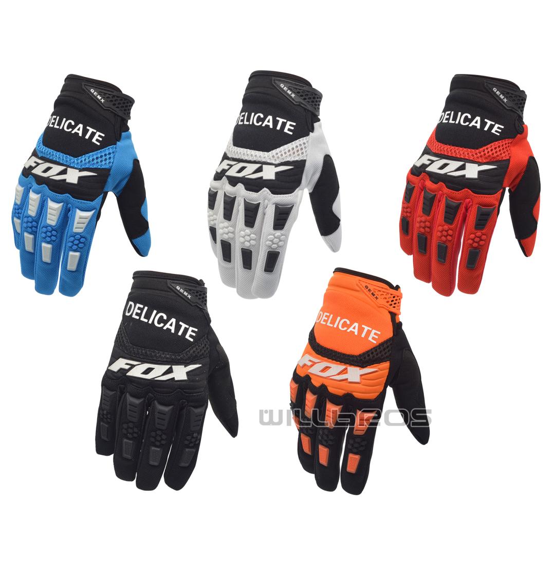 

Delicate Fox Motocross Gloves Moto Racing BMX ATV MTB Off Road Motorcycle Mountain Dirt Bike4893799