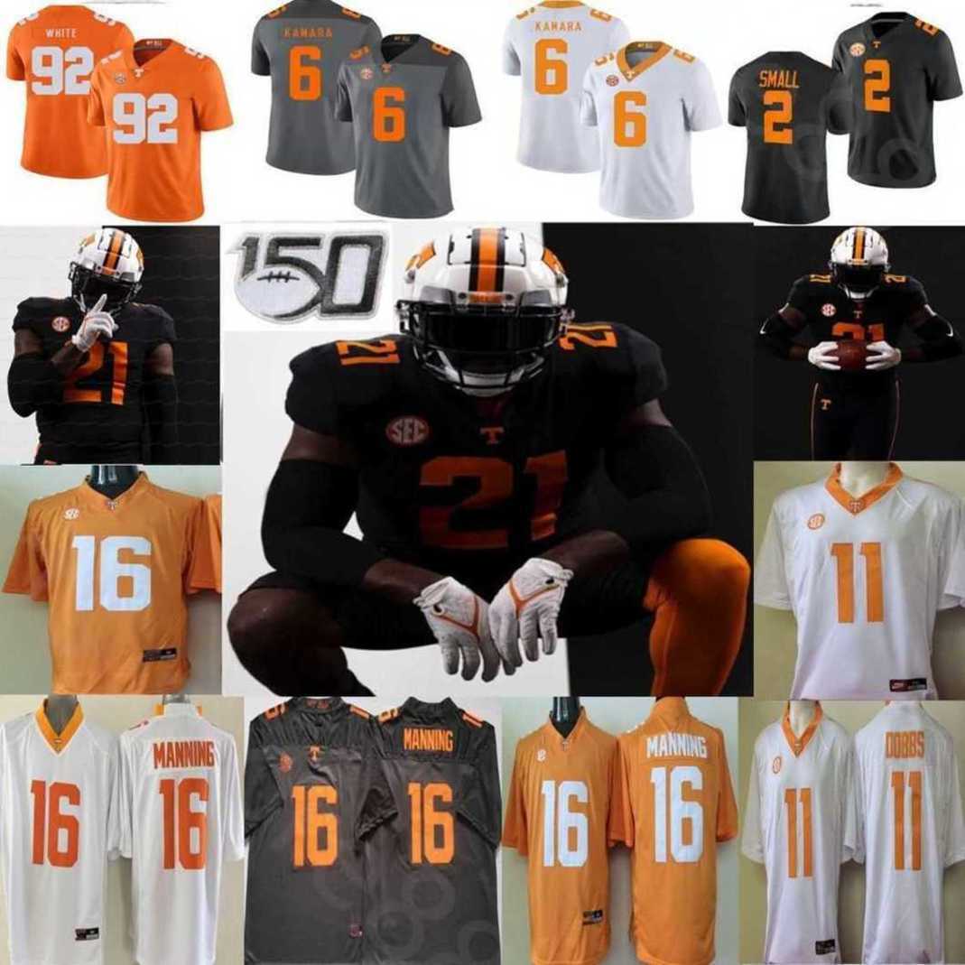 

Tennessee Volunteers Football Jersey NCAA College Peyton Manning Hendon Hooker Jimmy Holiday Jalin Hyatt Aaron Beasley Burrell Charles Wright Small Sampson, Men