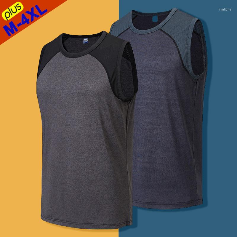 

Men's Tank Tops Men Summer Style Tshirts Male Hight Qulity Men's Clothing Solid Basketball Suit Running Biking Wearing, Picture shown