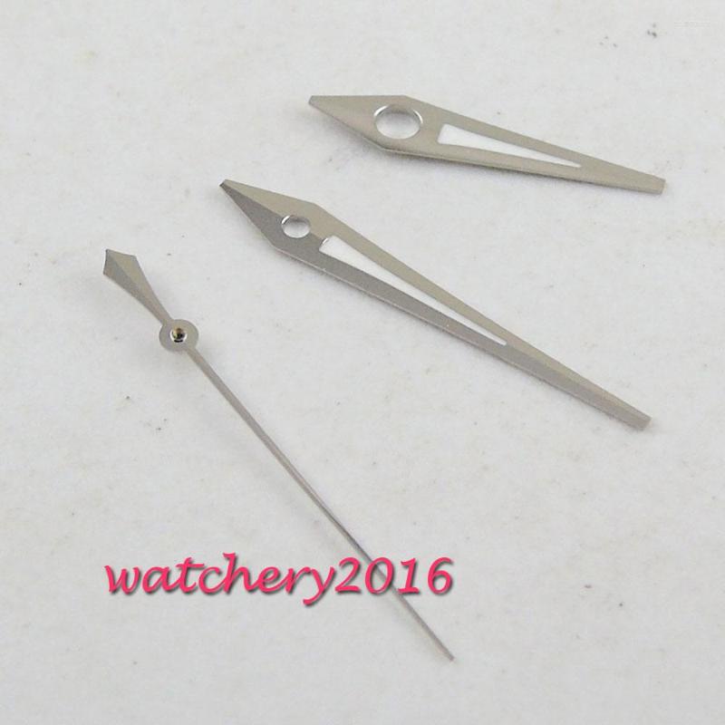 

Watch Repair Kits Brand Silvery White Hand Fit 2824 Movement Mens Hands