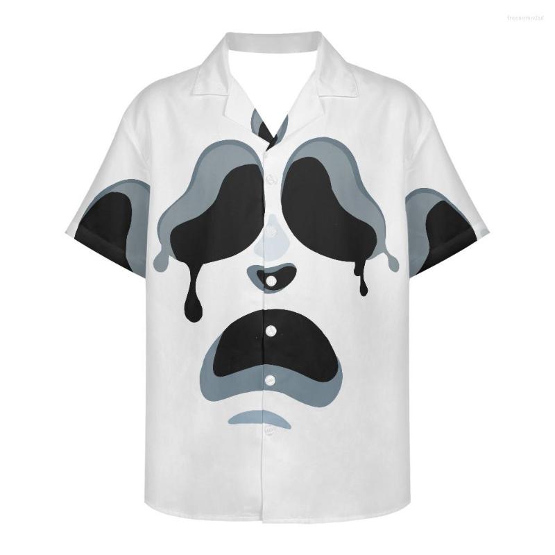

Men' Casual Shirts Men' Hawaiian Shirt Loose Top 5xl Halloween Print For Men 2022 Fashion Breathable Summer Short Sleeve, Ysfh1461f16