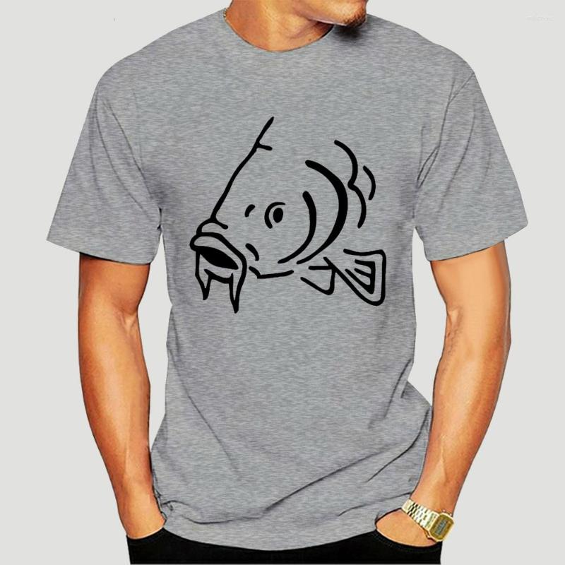 

Men' T Shirts SILHOUETTE OF CARP MENS UNISEX T-SHIRT FISHING FISHERMAN ANGLING CLOTHING CAMO-2345D, We1