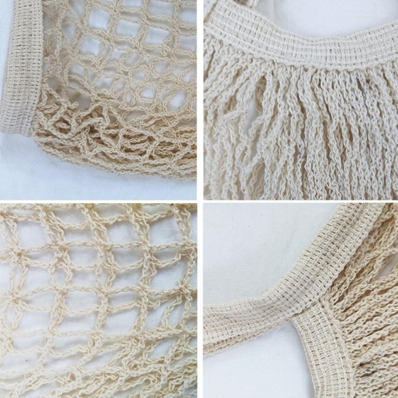 

Shopping Bags Reusable Grocery Fruit Vegetable Bag Handbag Short Handle Net
