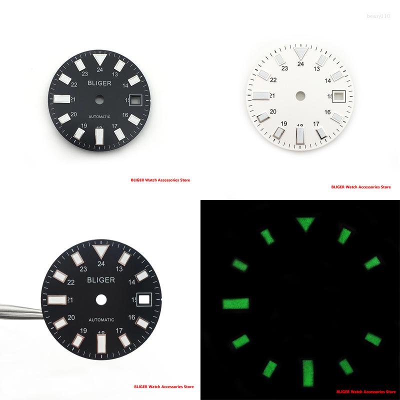 

Watch Repair Kits Mechanical Men's Dial Green Luminous Fits NH34NH35NH36NH37NH38MingZhu2813Miyota8215PT5000 Movement