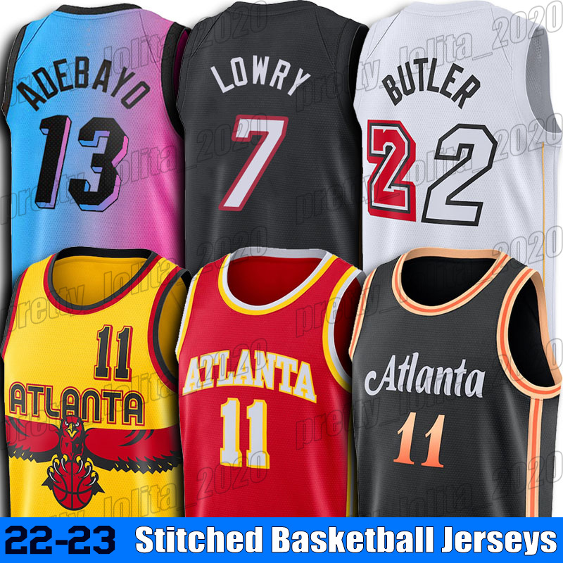 

basketball jersey Trae Young Dejounte Murray 11 5 basketball jersey Jimmy Butler Tyler Herro Dwyane Wade 22 14 3 sd6g51, Choose blue number
