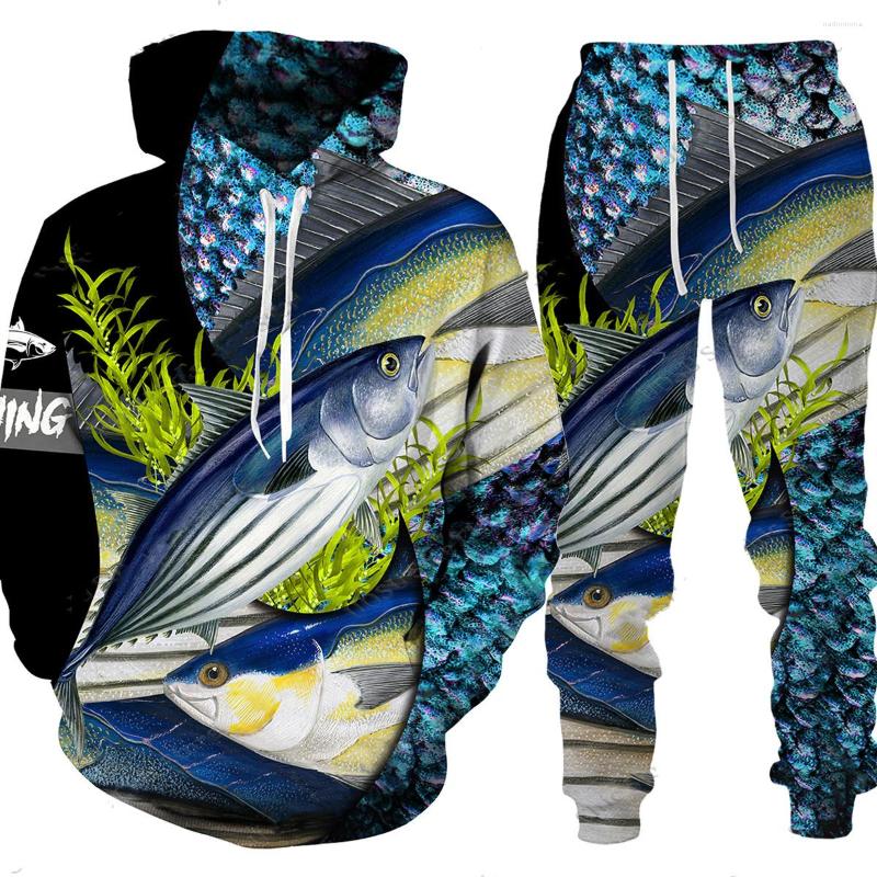 

Men' Tracksuits Four Season 3D Carp Fishing Hunting Camo Printed Men' Hoodie Pants Tracksuit Set Sportswear Long Sleeve Men Clothes, 065