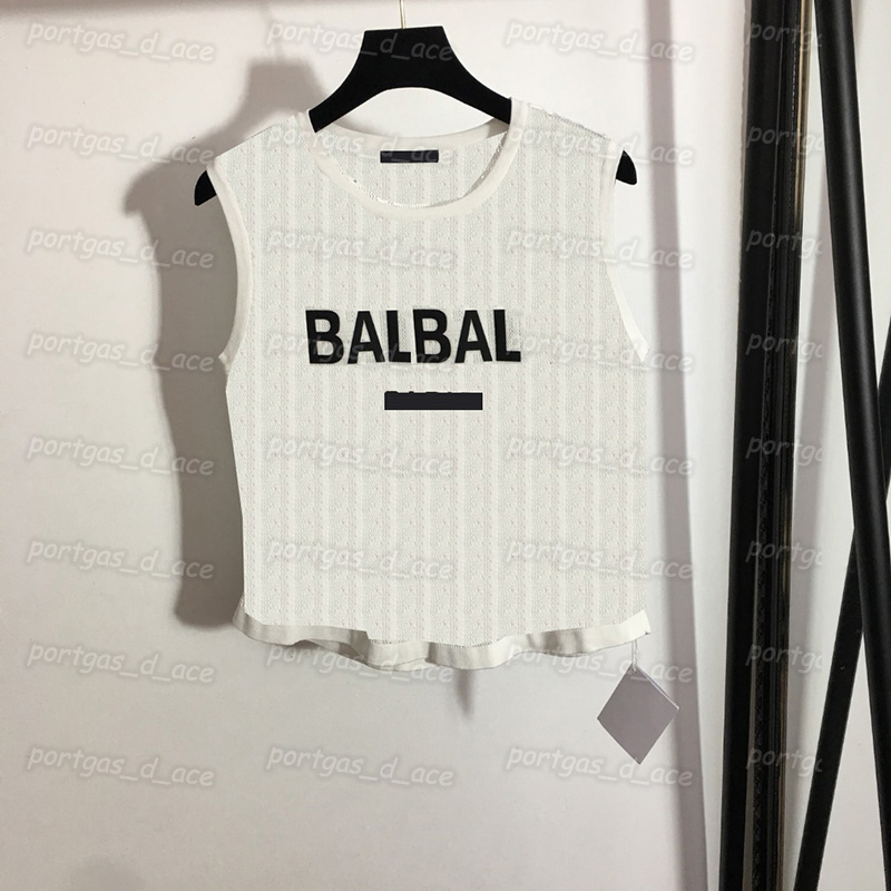T-shirt en tricot creux pour femmes, débardeur sans manches, haut à la mode, débardeur de Style de rue