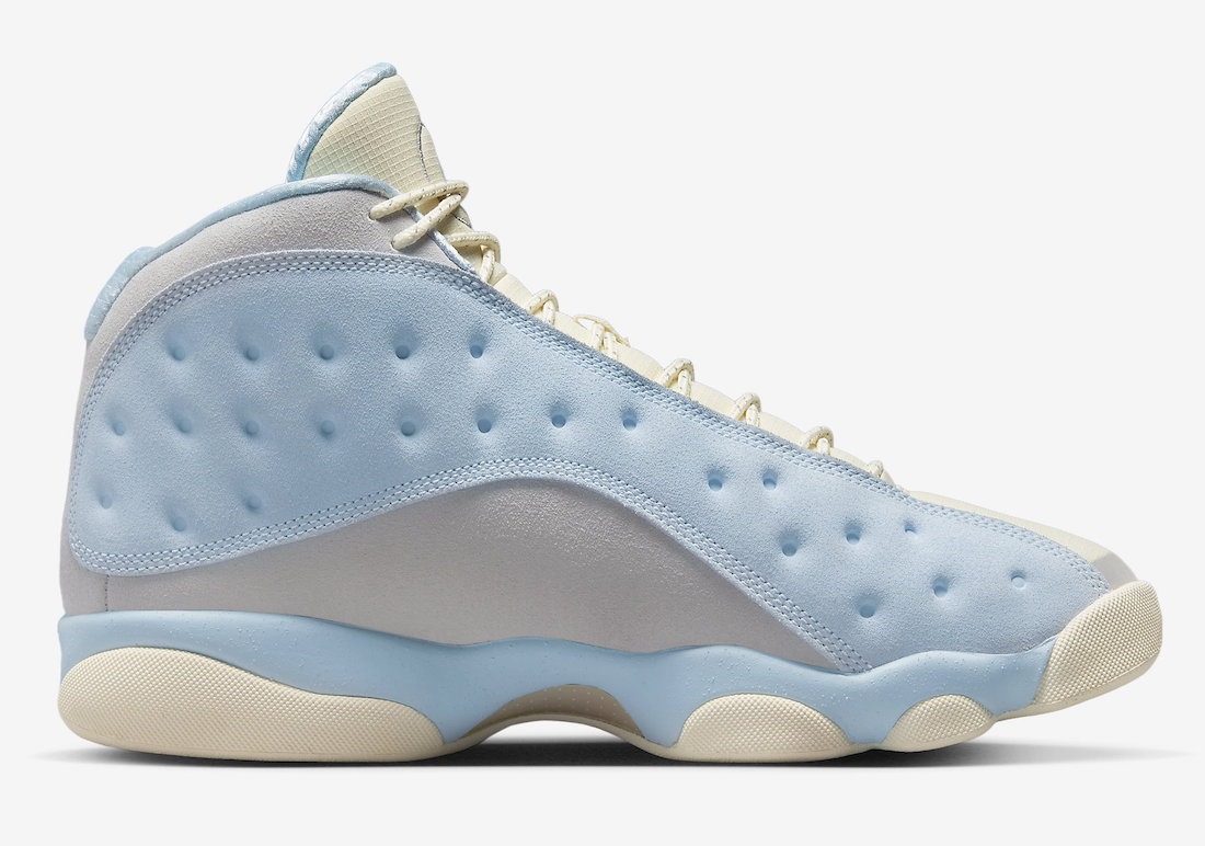 

New Authentic SoleFly 13 Shoes UNC Muslin Light Smoke Grey Gum Light Brown Celestine Blue Men Sports Sneakers With Original box DX5763-100