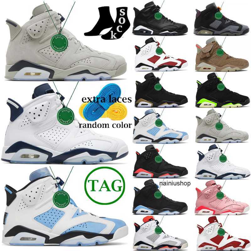 

2023 Top qualitys Air Jordens 6s 6 Basketball Shoes Men Women Georgetown Midnight Navy Red Oreo Sneakers Grey UNC Home Carmine Chrome Infrared, Color # 31