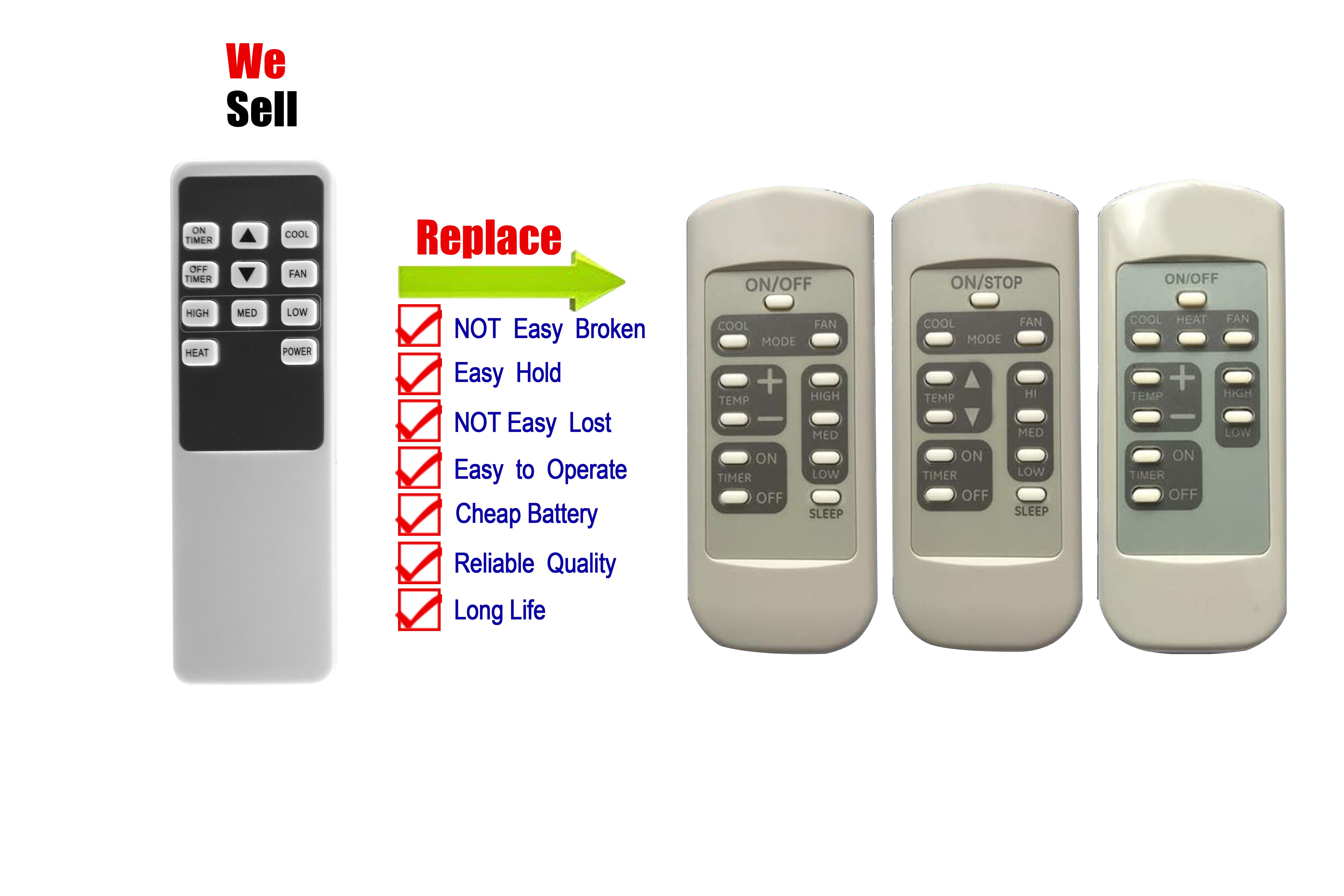 

Remote Control For GE CRMC-A778JBEZ WJ26X10316 AJCM08ACD AJCM08ACDM1 AJCM08ACDW1 AJCM10ACD AJCM10ACDM1 AJCM10ACDW1 AJCQ12DCD Wall Room Sleeve Air Conditioner