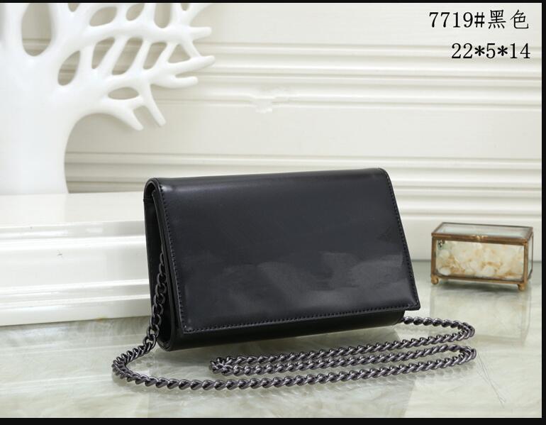 

Designer leather shoulder bag handbag lady crossbody bag for women fashion bags chains handbags chain purse messenger xingc, Red