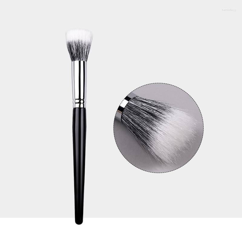 

Makeup Brushes Double-layer Flat Point Blush Brush Concealer Cosmetic Blusher Highlight Bronzer Contour Powder Blending Beauty Tool