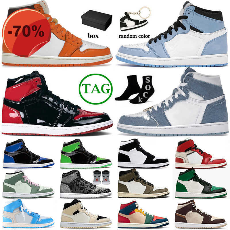

LOW shoes With Box Jumpman 1 1s Basketball Shoes Mens Womens High OG Heirloom Mid Sneakers Big Size 13, 36-47 university blue