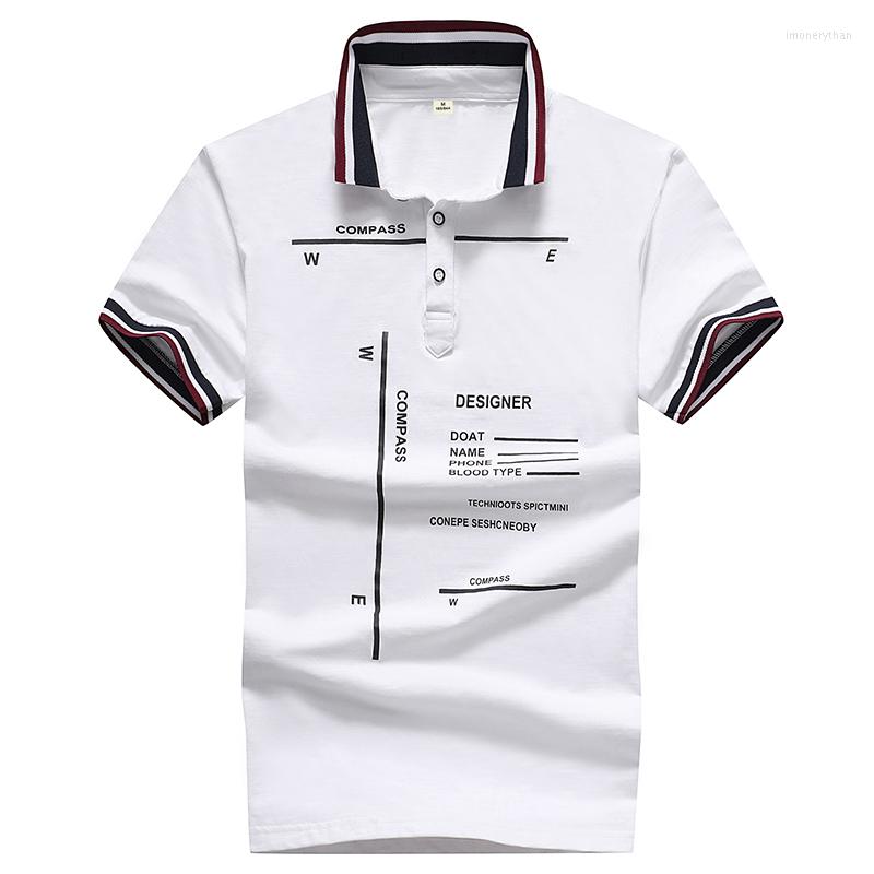 

Men's Polos Polo Shirt For Men Desiger Cotton Short Sleeve Clothes Golftennis Plus Size -4XL, F582-1
