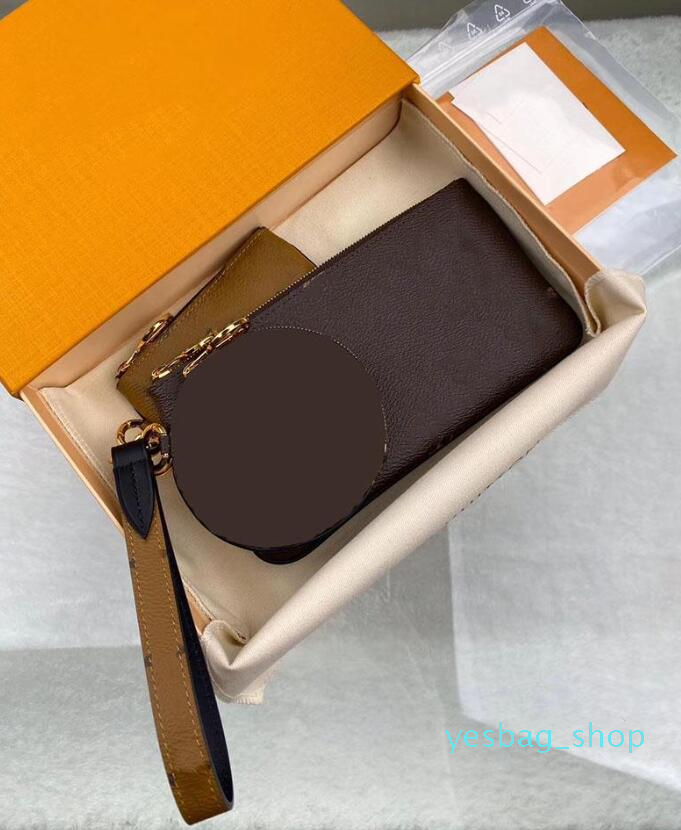 

women handbags purses clutch bags coin purse wallet 09 bag style with the letter flower 3pcs set, Genuine leather