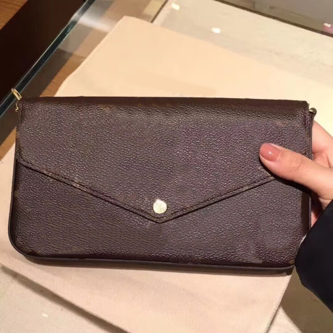 

Chain womens wallets Crossbody coin purses designer bag black mini flap cover envelope pochettes boy messengers man clutch luxurys genuine leather lady bag, 6#