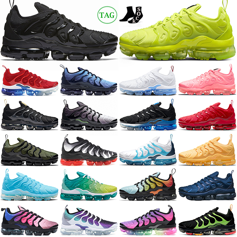 

vapor max plus running shoes men women Tennis Ball University Blue Triple Black Coquettish Purple Yolk Bubblegum Cherry tns mens trainers outdoor sports sneakers, 40-47 city special atlanta