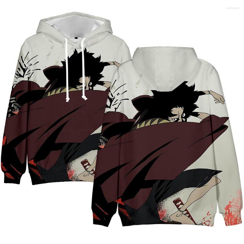 

Men's Hoodies 2022 Anime Sweatshirt Samurai Champloo Hoodie 3D Print Casual Men/women Hip Hop Streatwear Hoody Clothes