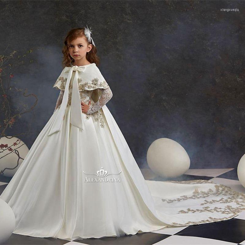 

Girl Dresses Elegant Flower Poshoot Tulle Bow Appliques Lace Kids Birthday Pageant Wedding Gowns Dress, Black