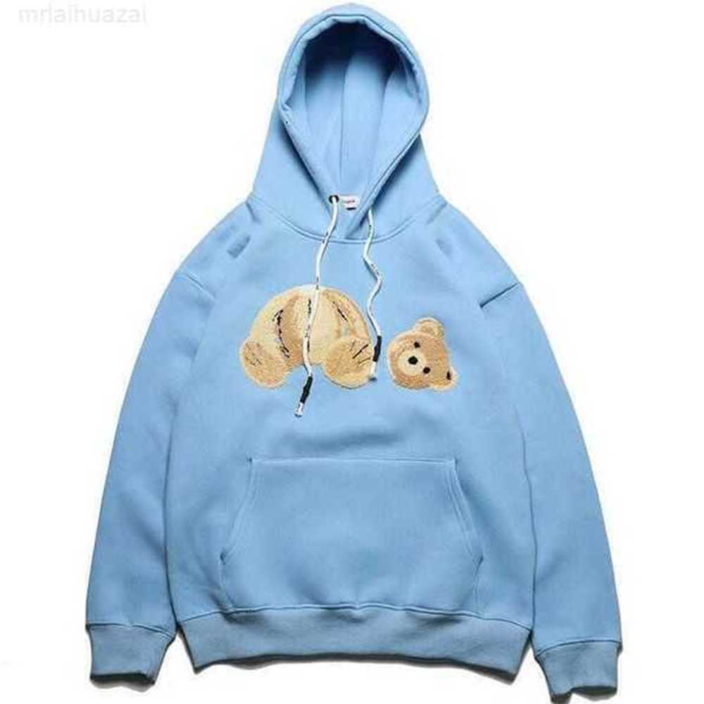 

Men's Hoodies Sweatshirts 4 Color Palms Teddy Bear Lettered Print Men Women Wear Oversized Loose Long Sleeve Shirt Sweater -2xl Angels Eseuy0, Blue
