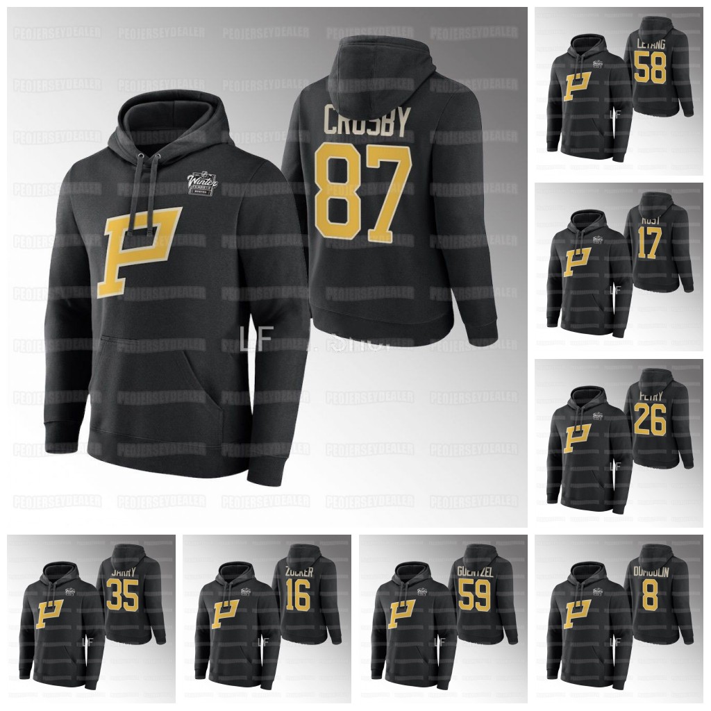 

Pittsburgh Sidney Crosby 2023 Winther Classic Penguins Hoodie Kris Letang Jake Guentzel Tristan Jarry Jeff Carter Jason Zucker Kapanen Bryan Rust Rodrigues Marino, Womens s-2xl