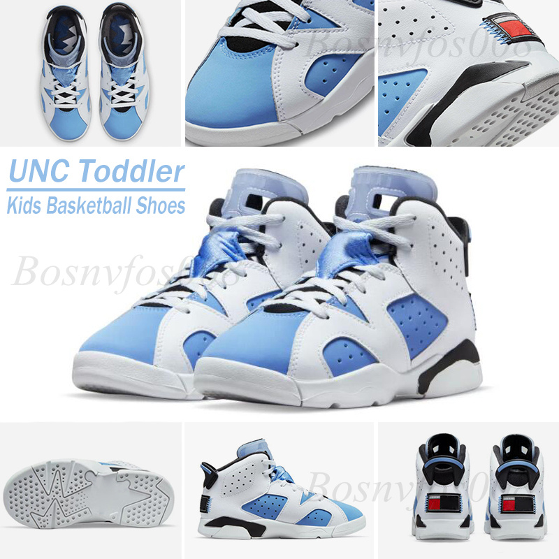 

New 11S Kids Basketball Shoes Children toddler Jumpman DMP Cool Grey Carmine Bred UNC University Blue 4s trainers boy girl sneakers Child Kids Size 28-35, Cool grey toddler 28-35