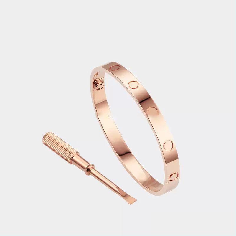

love bangle Fashion Luxury Screw Bracelet Designer Bracelets For Women Man Love Braclet Titanium Steel Charms Screwdriver Jewelry 3 Dhfqb
