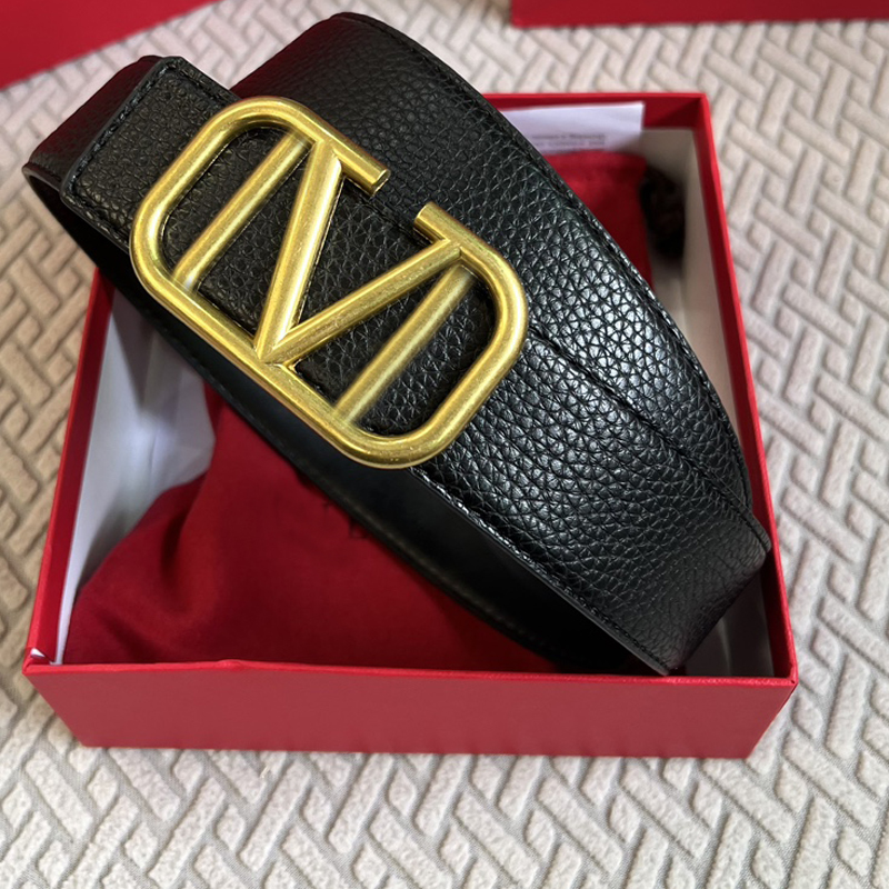 

Mens Belts Women Designers Luxury Belt Vintage Pin Needle Buckle Beltss Width 3.8 MM Cintura Fashion Cinture Lichee Pattern Top 2023, No box