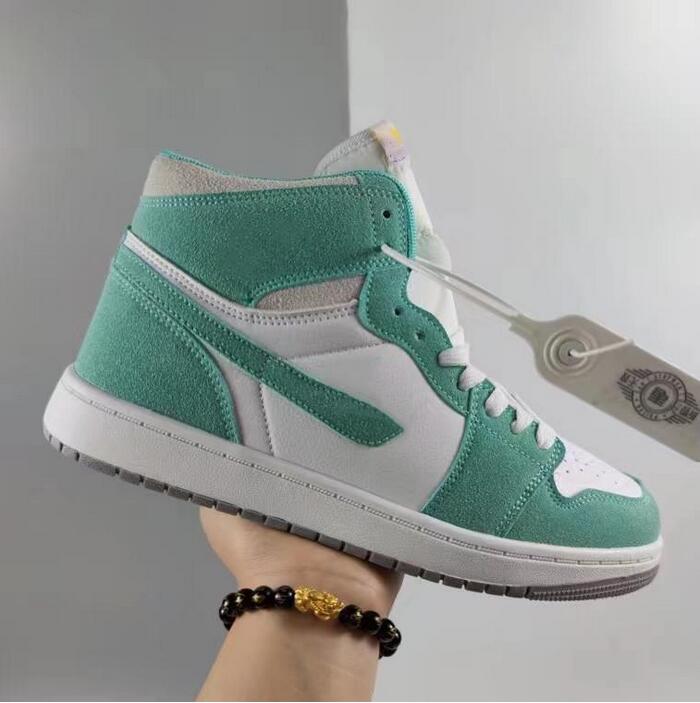 

fashion 1s OG Basket Shoes For Men Women High Top Lace-Up Leather Casual Flats Outdoor Comfortable Wear-Resisting Sneakers Trainers 36-44 a1
