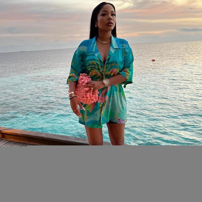 

Women' Blouses 2022 Retro Print Chiffon Office Lady Nature Free Fashion Open Stitch Half Sleeve Women Loose Long Shirt, Blue green