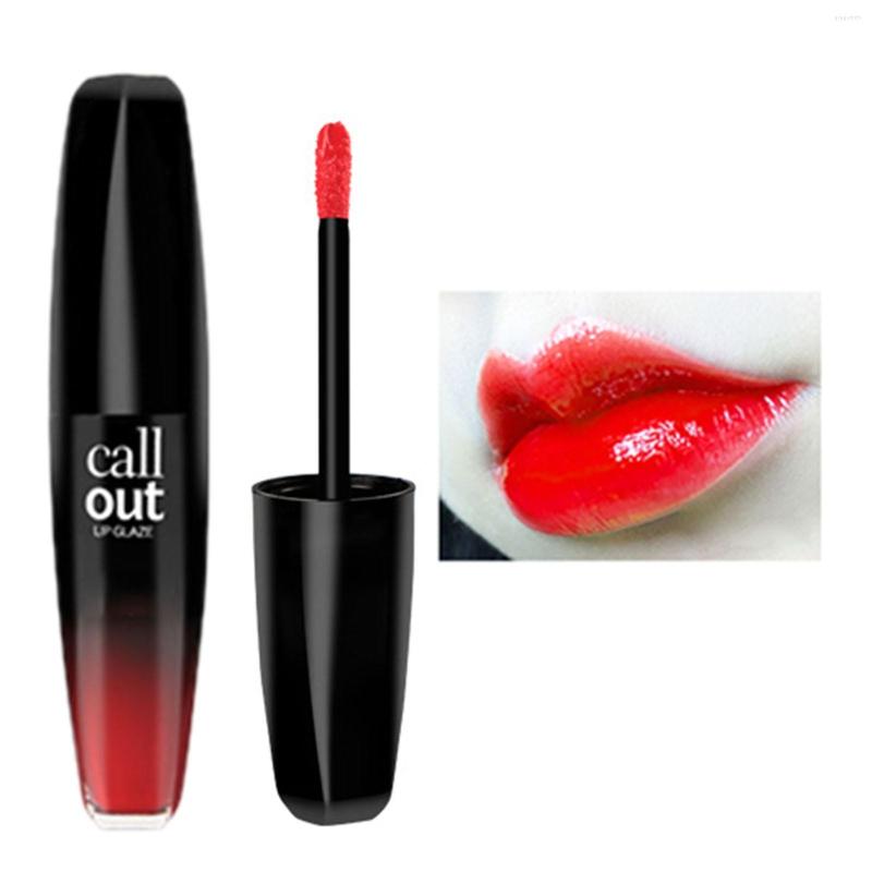 

Lip Gloss Autumn And Winter Lipstick Velvet Affordable Women Makeup Daily Red Brown Stage Effect Water Stain Plumper, Pink
