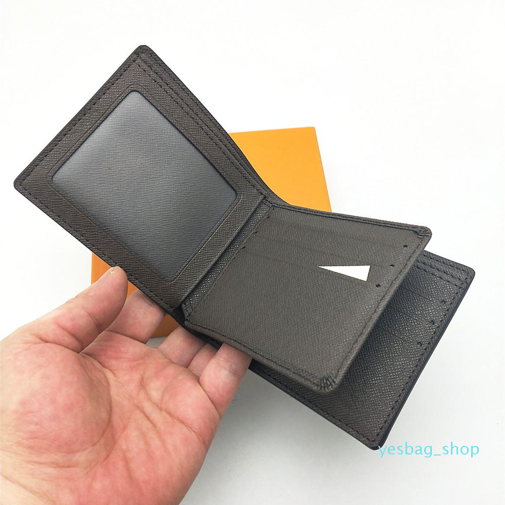 

Fashion Mens Wallets Classic Men Wallet With Extra Middle Photo And Card Slot Bifold Short Wallet Small Wallets 09, Black flower