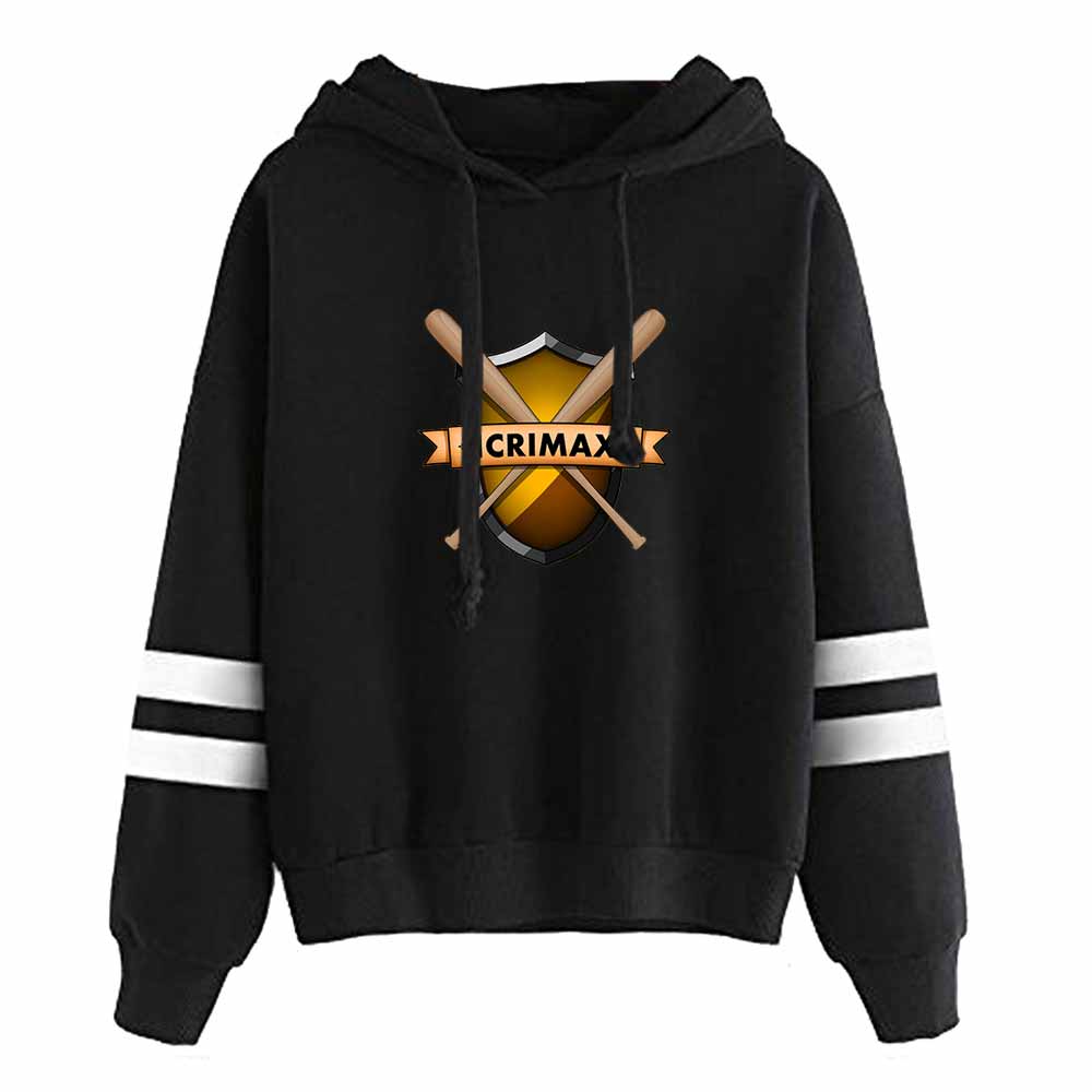 

iCrimax Merch Hoodie Sweatshirt Adult Unisex Pullover Long Sleeves, Gray
