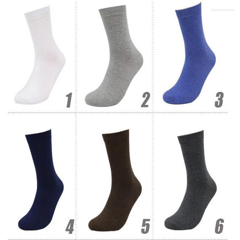 

Men's Socks 10Pairs/lot Business Man Black Male White Casual 24-26CM, Multi