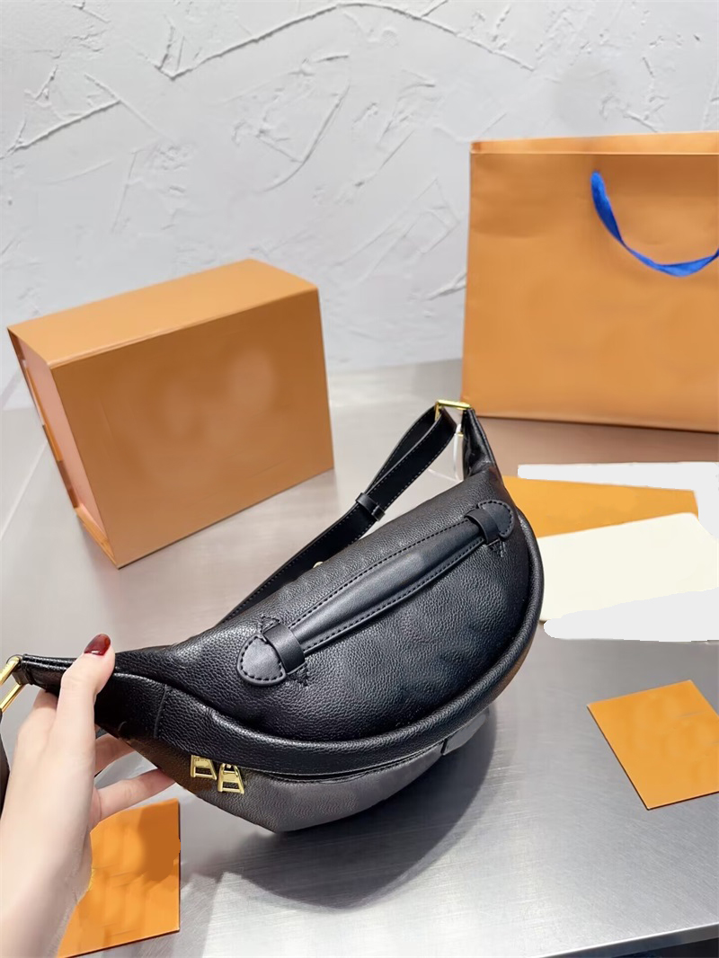 

designer bumbag men women waist bag wallet coin purse genuine leather luxury fanny pack crossbody bags embossing flowers tote bag black white style, Army green