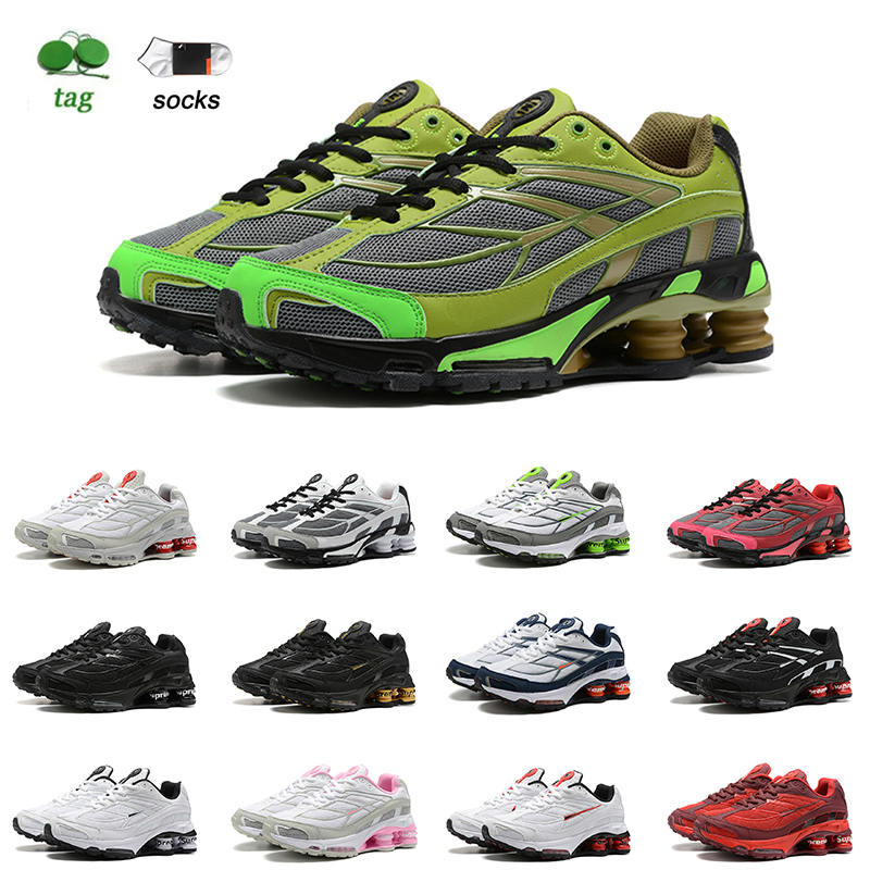 

shoxes men women shoxs ride running shoes tl cushiom with socks mens speed red medium olive triple black white s airs shx cool grey athletic jogging sneakers sports, B41 40-45