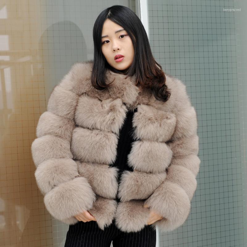 

Women' Jackets CX-G-A-121B Women Warm Real Fur Coat Winter Jacket Outerwear Natural Coats, Black