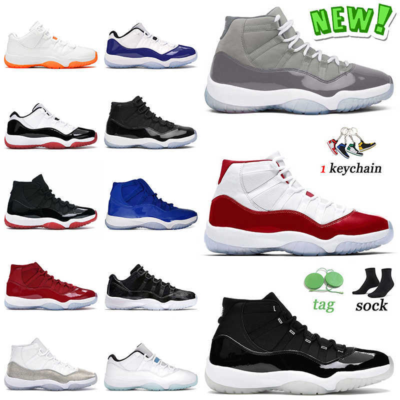 

Hot Selling Jumpman 11 High Basketball Shoes 11s Mens Women Sneakers Cool Grey Cherry 25th Anniversary Jubilee Low WMNS Concord Bred Barons, B4 36-47 2019 bred high