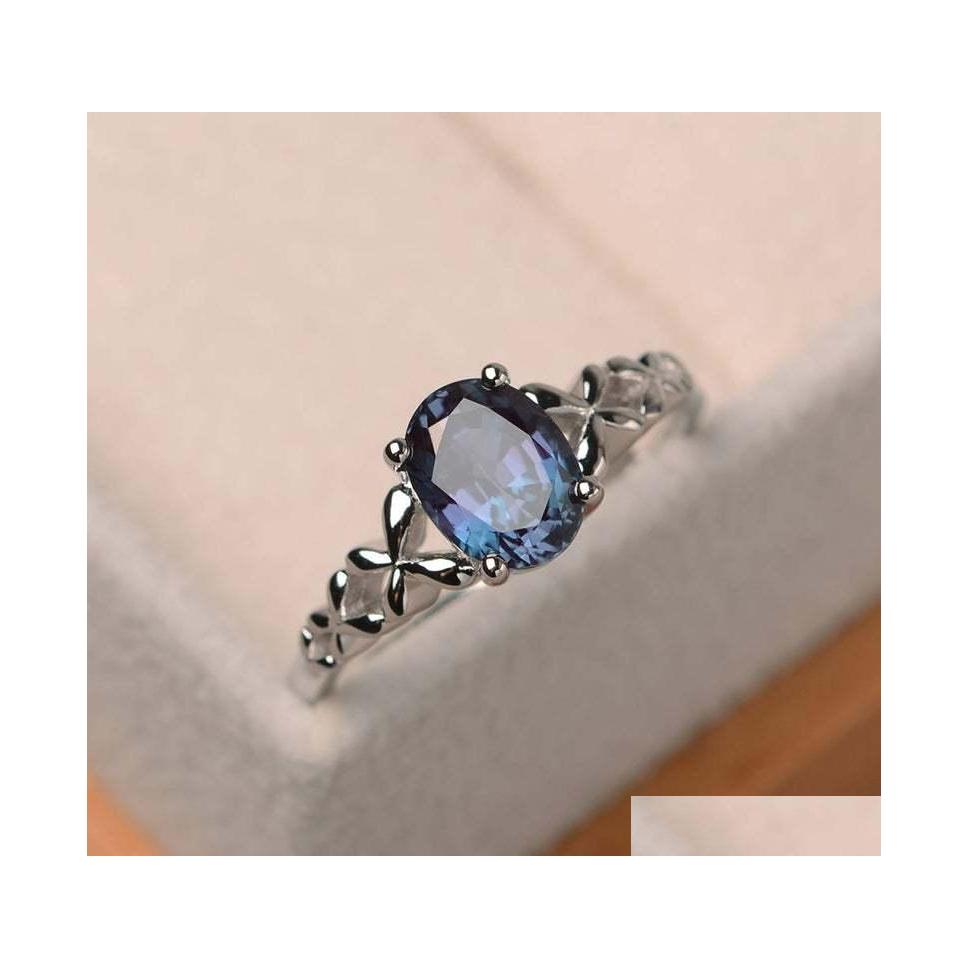

Band Rings Fashion Jewelry Zircon Engagement Ring For Ladies Elegant Rings Drop Delivery Dhmdj