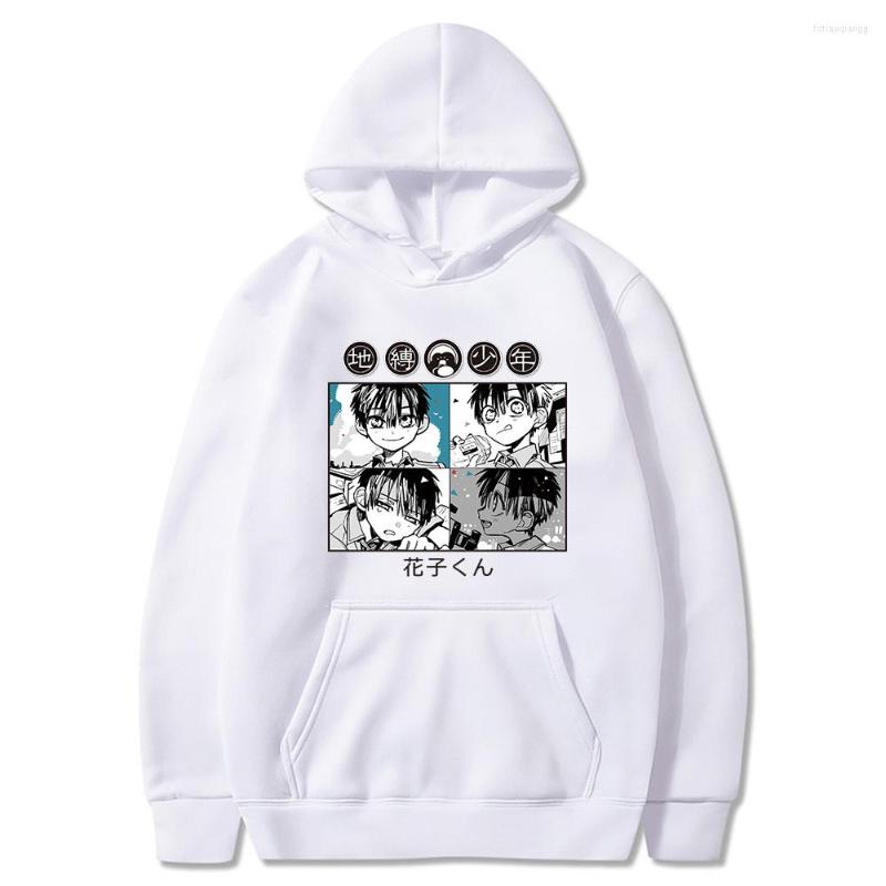 

Men's Hoodies 2022 Harajuku Toilet-Bound Hanako-kun Hanako Kun Cartoon Graphic Print Streetwear Creative Cosplay Costume Sweatshirt, Black