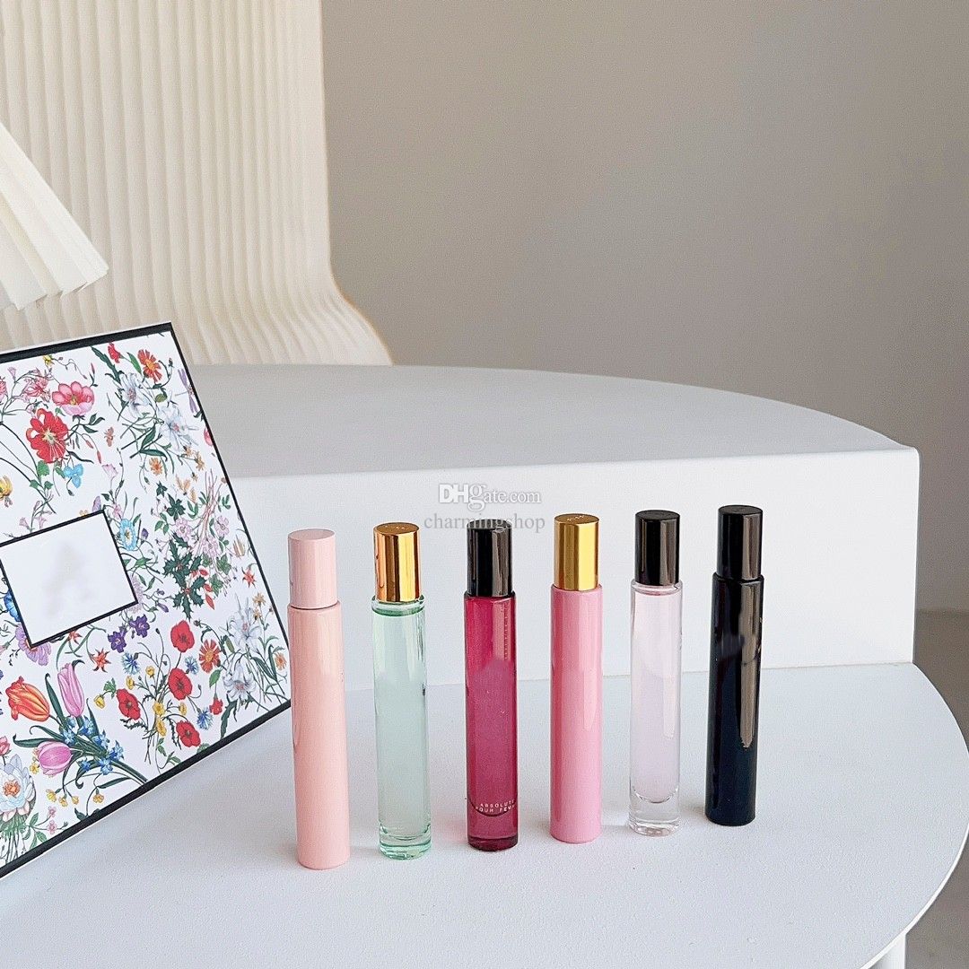 

perfume 7.4mlx6pcs Unisex guilty bamboo flora bloom memoire Fragrances Eau De Parfum Spray Long Lasting Smell Cologne 6IN1 perfumes sample gift box set